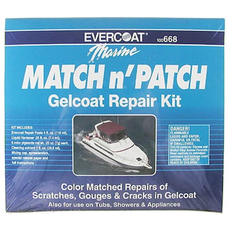 Evercoat Marine Match N Patch Gelcoat Repair Kit EV310425